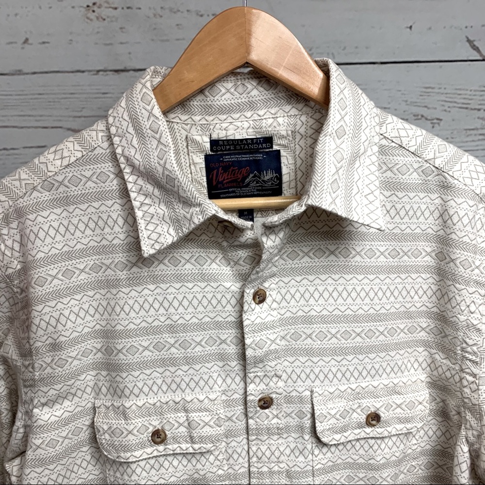 NWT Flannel Old Navy Vintage Men’s M